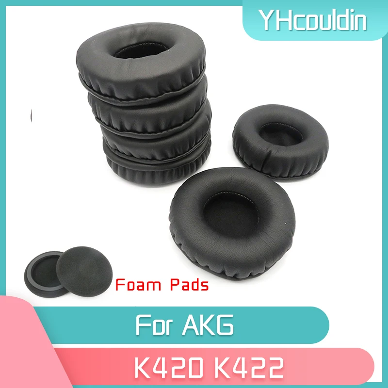 Амбушюры YHcouldin для наушников AKG K420 K422, Сменные аксессуары из мятой кожи