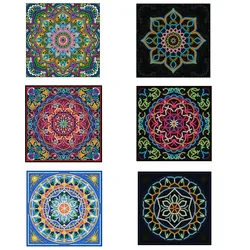 New Mandala glowing in the dark bright diamond painting mosaic embroidery home decoration wall painting