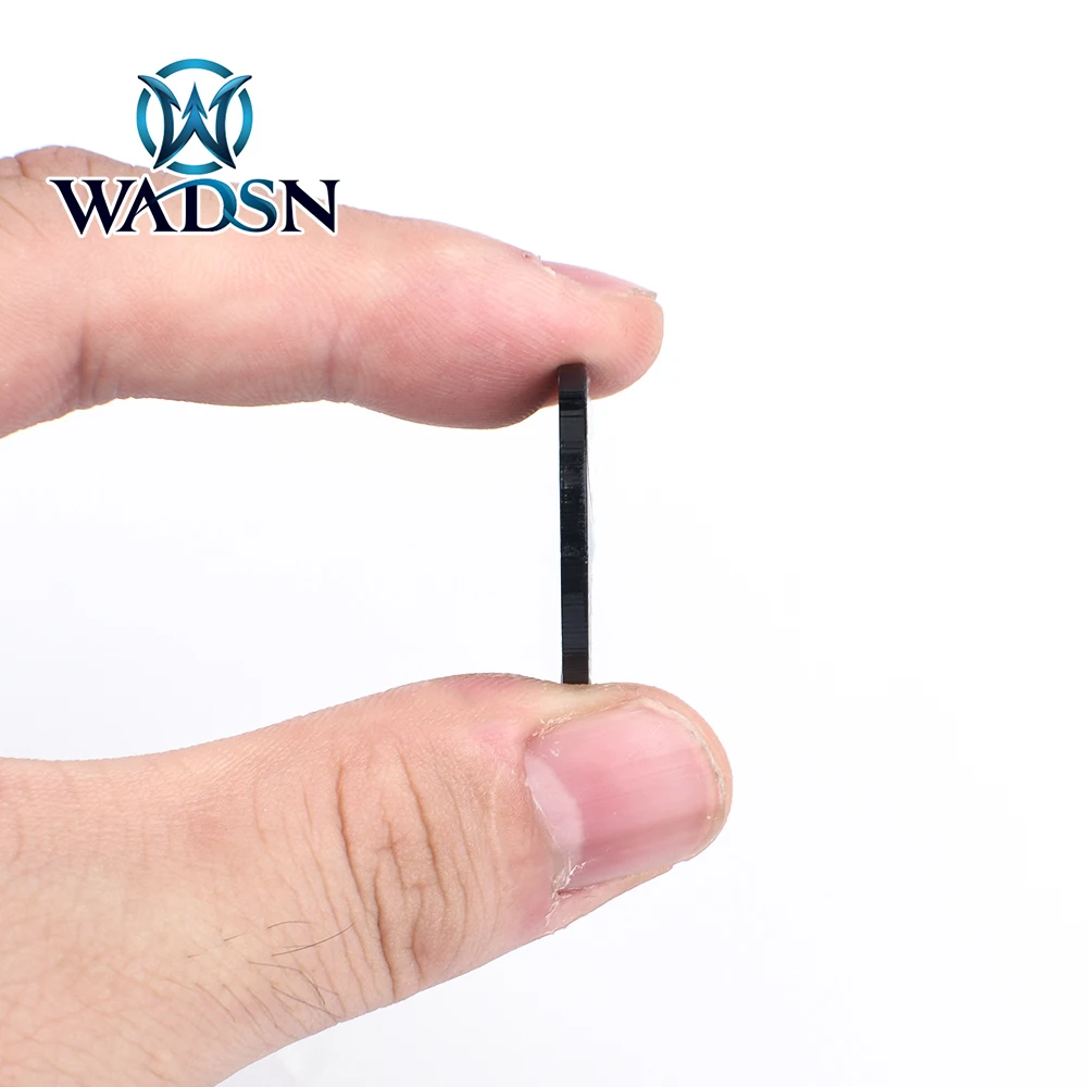 WADSN 2pcs Tactical IR Infrared Filter For DBAL-D2 Laser Flashlight Hunting Black Lucite Lens Visible Sight Cut-Off Fit dbla d2