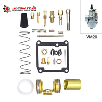 Alconstar- VM20 Motorcycle Motorbike Carburador Repair Kit Repair Tools With Spare Jets Replacement For Mikuni VM20 Carburetor