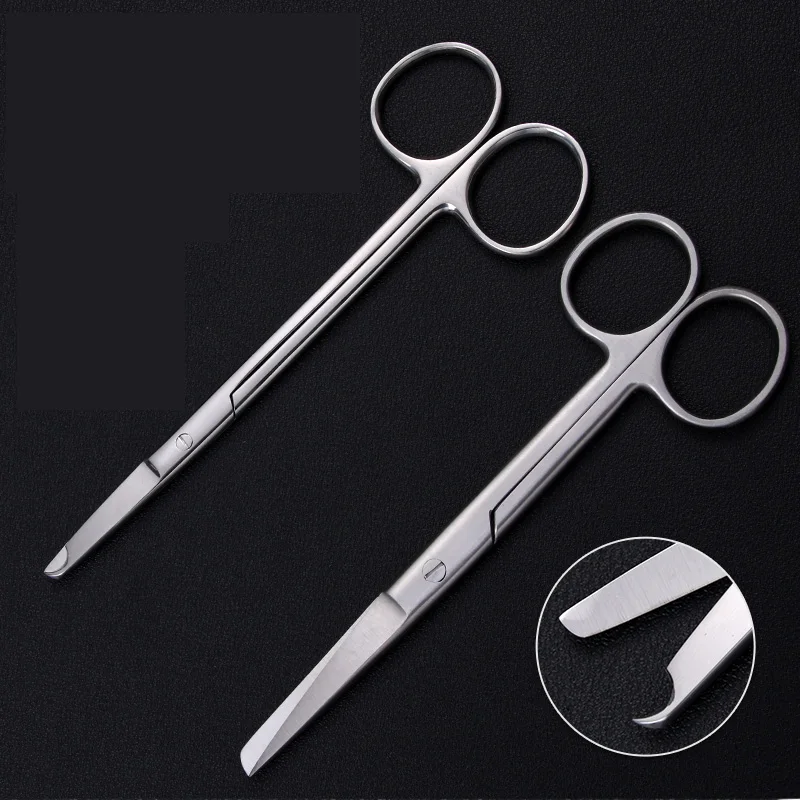 

Crescent Moon Scissors nurse remove wire scissors tissue scissors straight cut stainless steel straight cut head household sharp