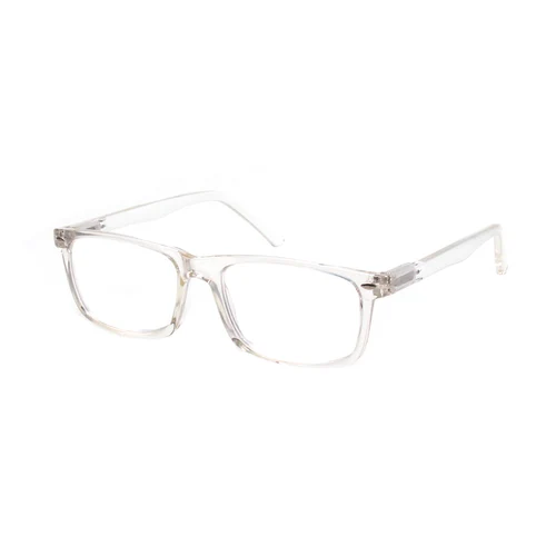 Imagen 2 del producto Gafas de lectura con montura de plástico transparente, lentes de lectura Redondas de Plástico, a la moda, con atributos ópticos