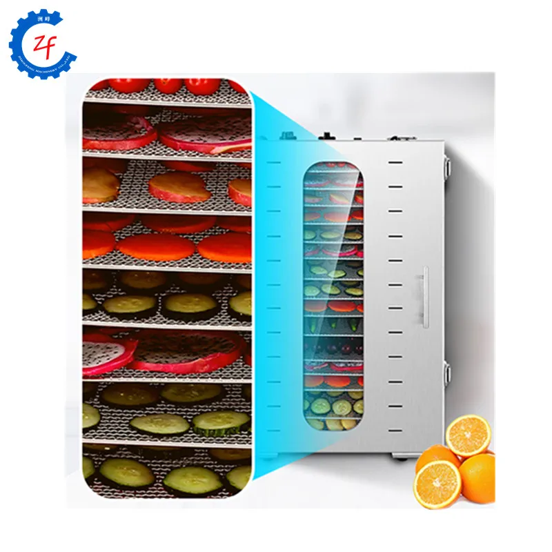 220V professional food mushroom tomato fruit vegetable dehydrator machine dryer