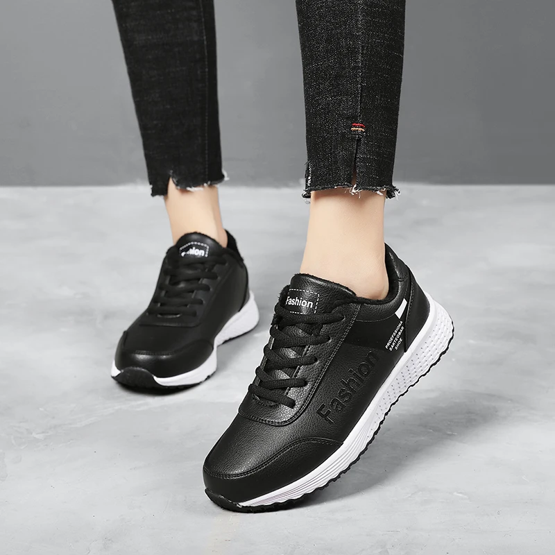 

Женские теннисные кроссовки Tenis Feminino, новинка 2019, женские зимние плюшевые теплые спортивные кроссовки для бега, спортивные кроссовки для фитнеса, Tenis Mujer 1