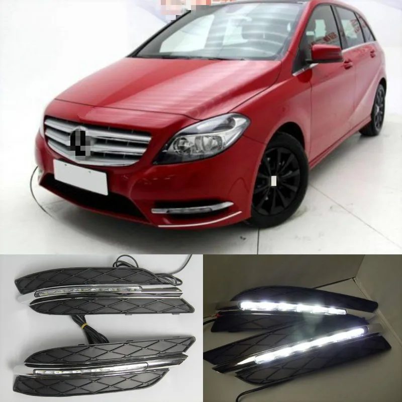 LED Daytime Running Light car auto fog lamp For BENZ W245 B150 B170 B180 B200 2008 2009 2010