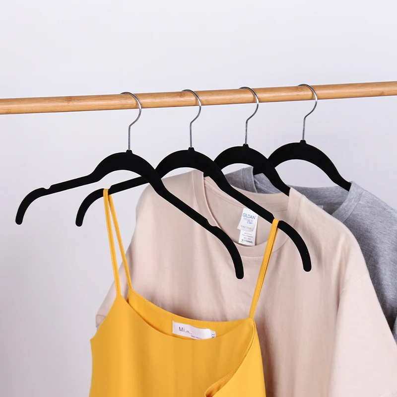 

10Pcs Non Slip Velvet Suit Clothes Hangers Wardrobe Home Organizer Hot Home Storage & Organization