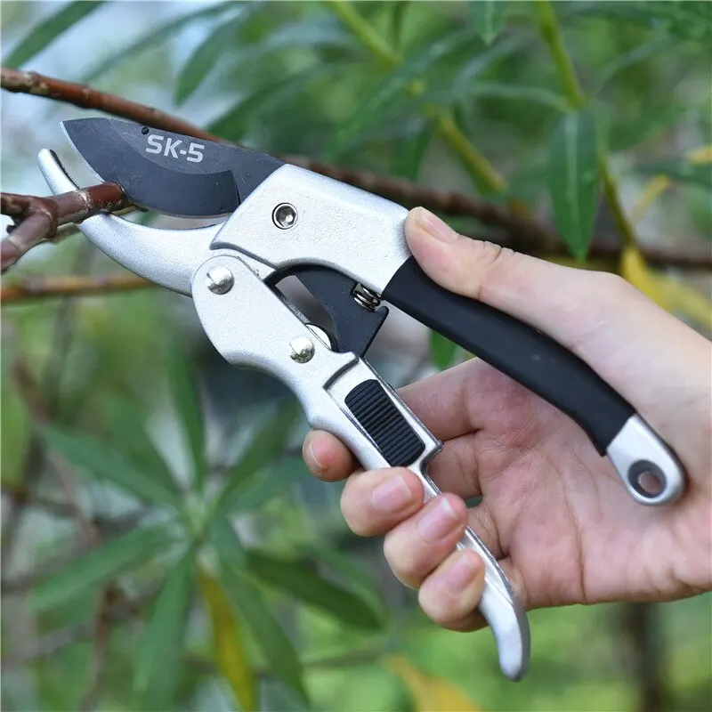 Garden Pruner Shears Carbon Steel Pruning Secateur Scissors Rough Branch Shears Garden Grafting Tools Branch Shear Dropshipping