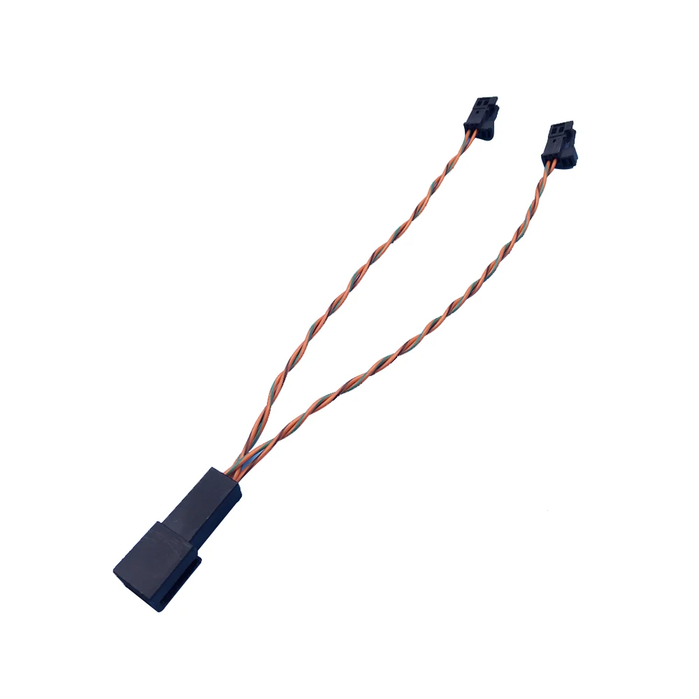 Audio fitting wiring for Mercedes-Benz w205 w213 w177 w222 E C GLC tweeter splitter Y cable adapter stereo plug connection wires