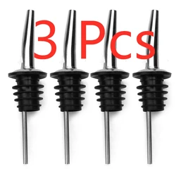 3/2/1pcStainless Steel Wine Stopper Bottle Pourer Nozzle Olive Oil Wine Dispenser Mouth Levert For Whisky Cocktail Bar Accessory