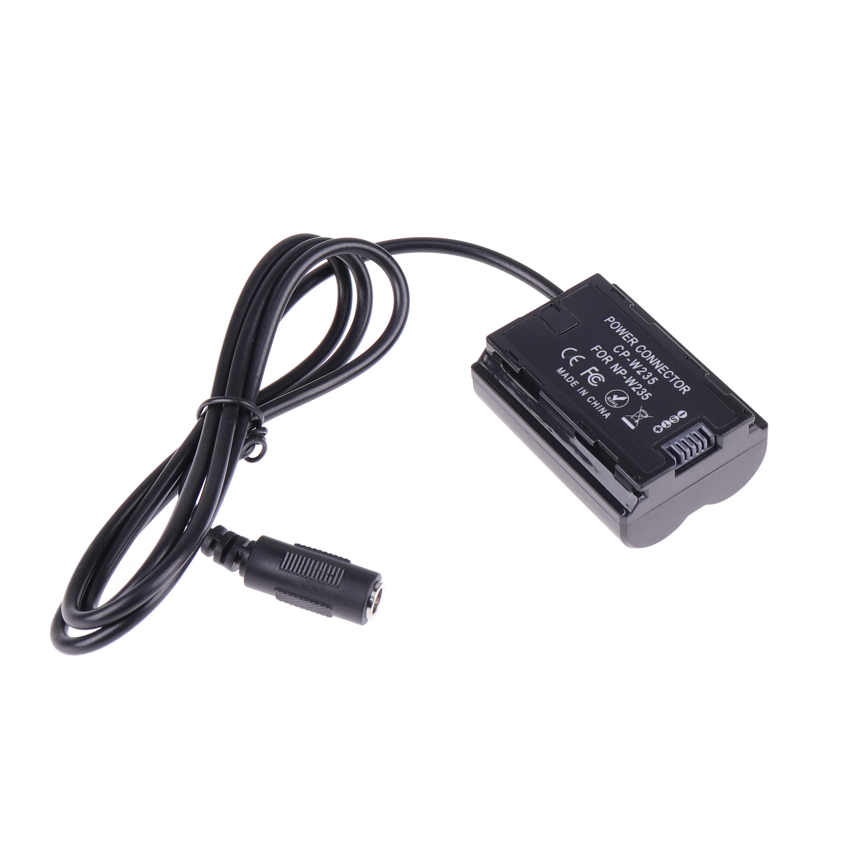 NP-W235 Power Adapter Dummy Battery with D-TAP Cable Kit for Fujifilm X-T4 XT4 Camera