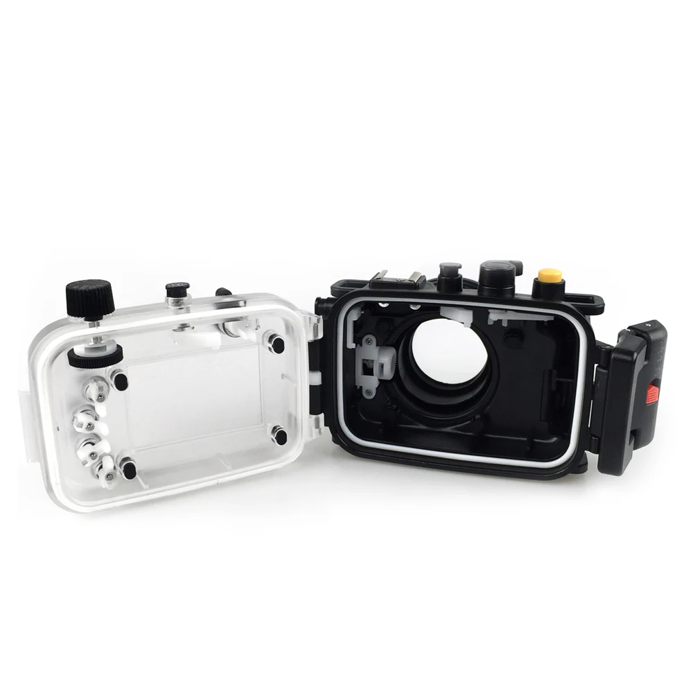 For Canon PowerShot G9X Digital Camera Diving Housing Case Underwater 40M Photography Accessories Transparent Waterproof Cover