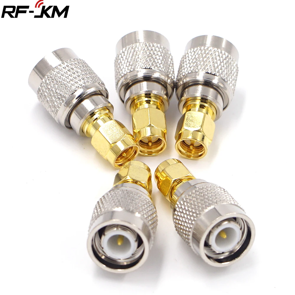 5 Stuks Rf Adapter Tnc Male Jack Naar Sma Stekker Rf Coaxiale Connector Hoge Quanlity