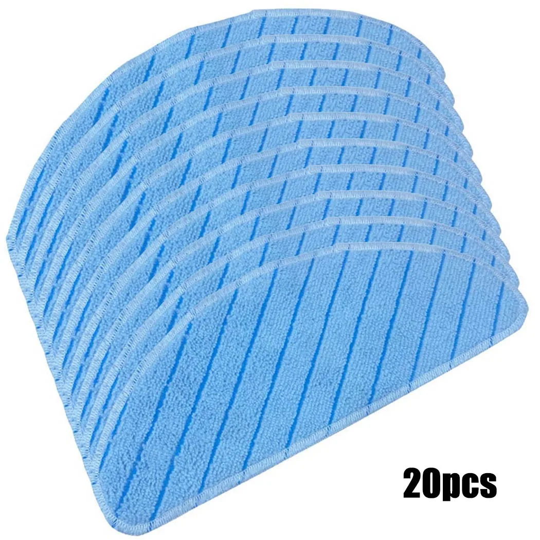 Panni per Mop lavabili per aspirapolvere 20 pezzi adatti per Ecovacs Deebot T9 AIVI T9 PRO T9 MAX accessori per parti
