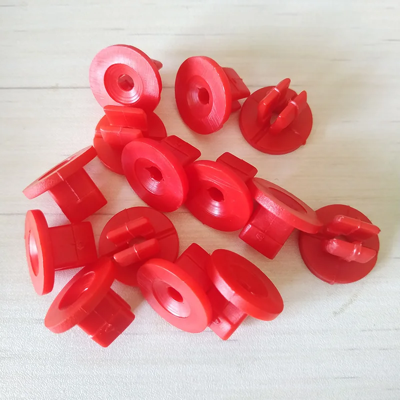 Screw Locknut Expansion Nut Undertray Lining Shield Bumper Red Plastic Fixed Fastener For Ford 1019377