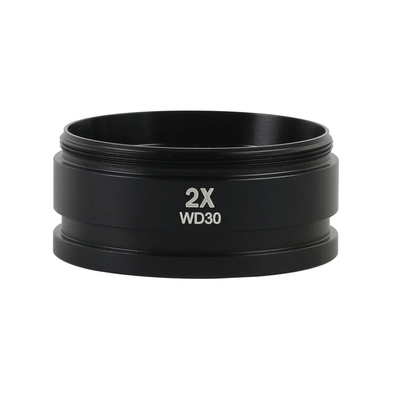 WD30 WD165 WD120 0,3X0,5X0,7X0,75 X 1X 1,5 X 2X Trinocular Mikroskop Stereo Mikroskop Hilfs ziel Objektiv Barlow Objektiv – Detail 6