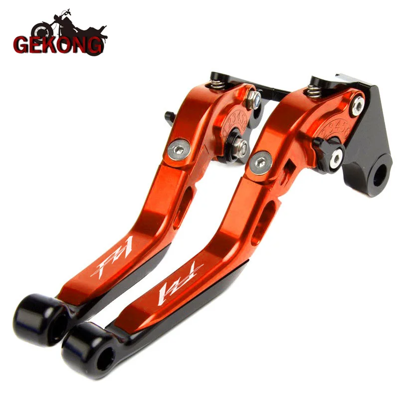 For YAMAHA FZ1 FAZER 2001 2005 2002 2003 2004 2005 Motorcycle Accessories CNC Adjustable Folding Extendable Brake Clutch Levers