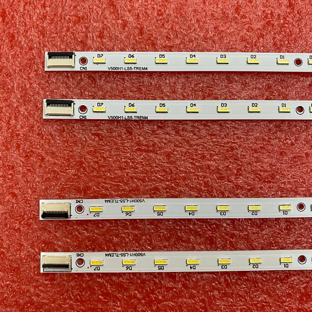 4pcs LED backlight Strip For GRANDIN LD50V185 50VLE930BL 50VLE932WH SONY KDL-50EX645 KDL-50EX645 Sharp LC-50LE440U LC-50LE442U