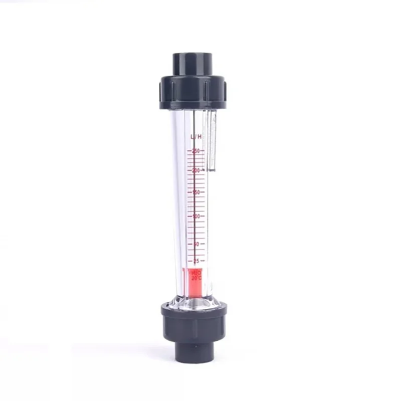 Plastic Float Flowmeter Liquid Water Flow Meter Rotameter Rotermeter UPVC Pipeline Flowmeter 1 Pcs