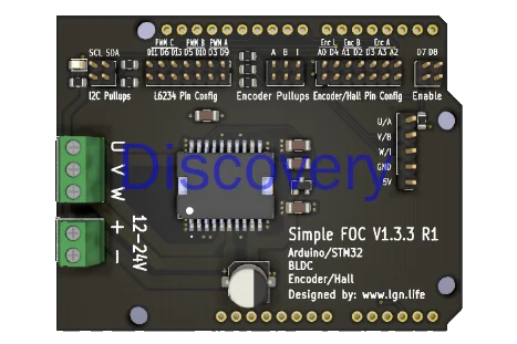 Simplefoc Drive Board Open Source Brushless Motor Driver