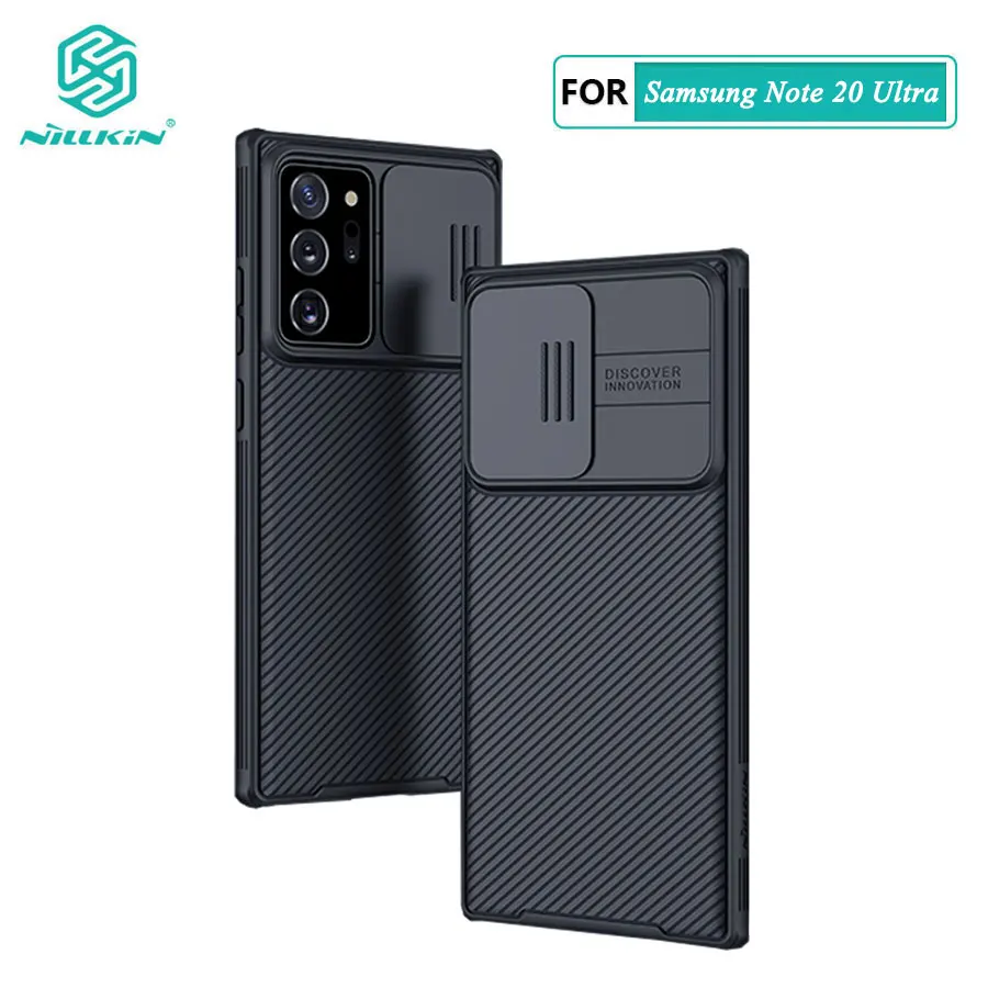 

for Samsung Note 20 Ultra Case Nillkin Slide Camera Protection Case for Samsung Galaxy Note 20 Note20 Ultra 5G Protection Cover