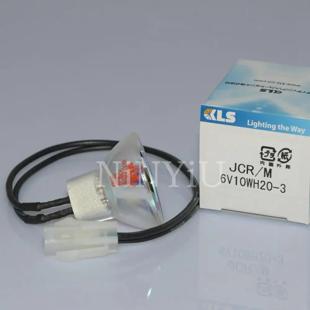 Original KLS JCR/M 6V10W H20 Halogen Lamp Sysmex CA6000 CA7000 CA1500 CA500 Hemostasis Automatic Analyzer Lamp Bulb