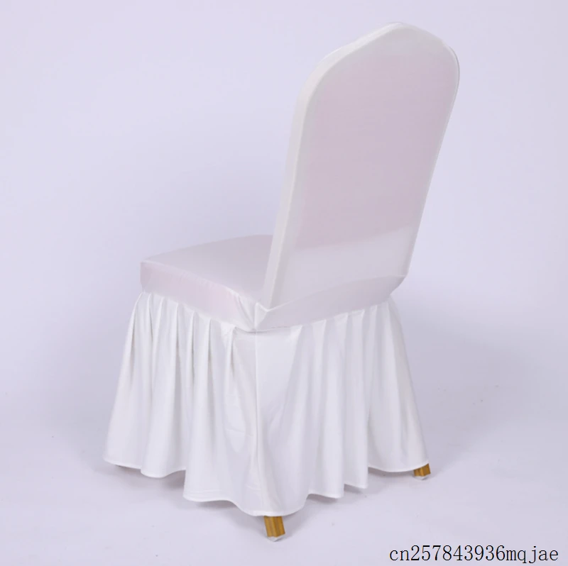 50pcs  Chair Covers Spandex Stretch Chair Cloth for Hotel Wedding Banquet Event