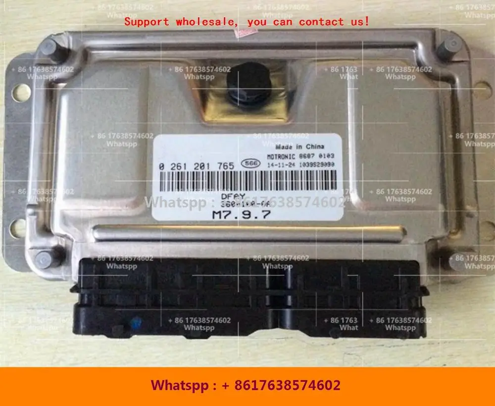 For Dongfeng Sokon(DFSK)  car engine computer board/M797 ECU/0261201765 36000100-0A/0261201766 3600100-0G/0261B07499 EQ465I