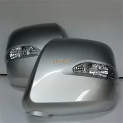 Led Achteruitkijkspiegel Lichten Met Deksel, led Geel Knipperlichten + Witte Voet Lamp Case Voor Nissan NV200 2012 +
