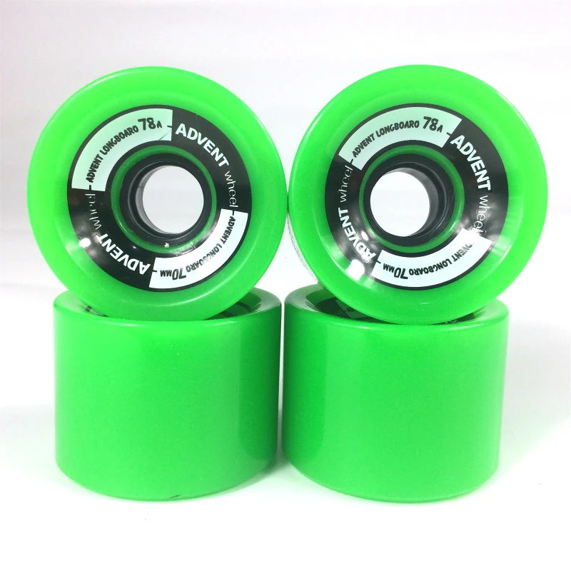 Skate Board Wheels Polyurethane High Rresilience Longboard Cruiser Special  Land Surfing Skateboard 78A Hardness 70mm*51mm Size