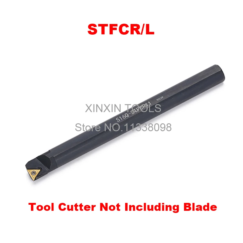 5Pcs/Lot STFCR Lathe Turning Tool Holder Boring Bar Insert For Semi-finishing S08K/S10K/S12M/S16Q/S20R STFCR09 STFCR11