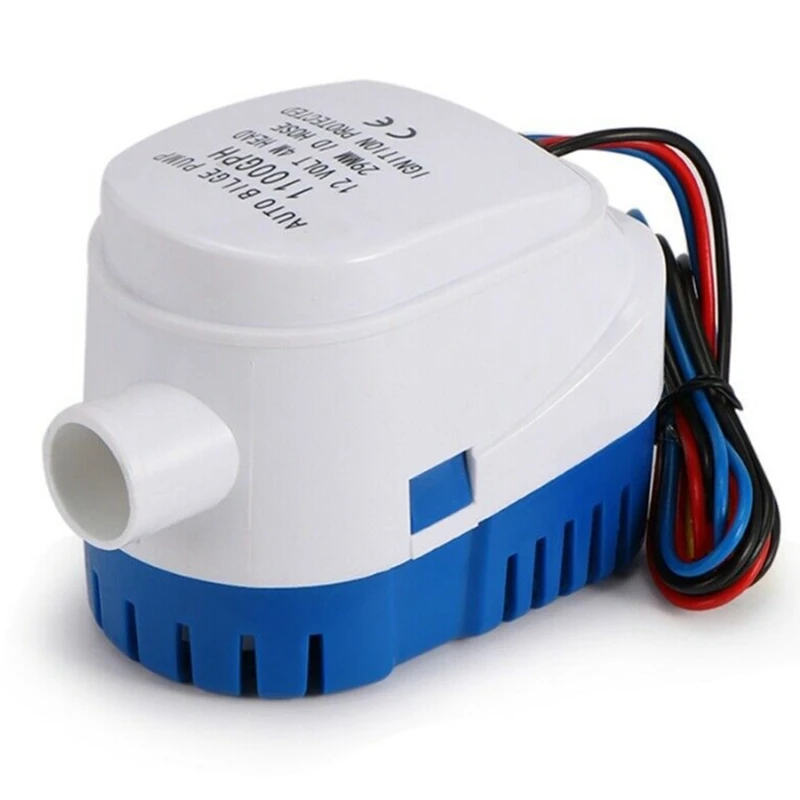 

Automatic Submersible Boat Bilge Water Pump 12V Auto with Float Switch Outlet