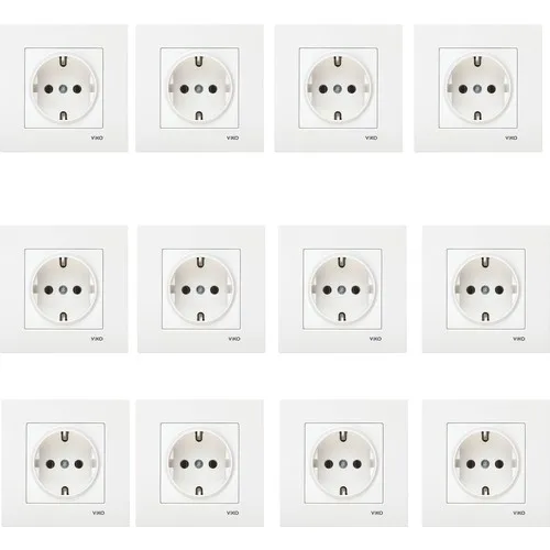 Viko Karre 12'li Grounded Outlet