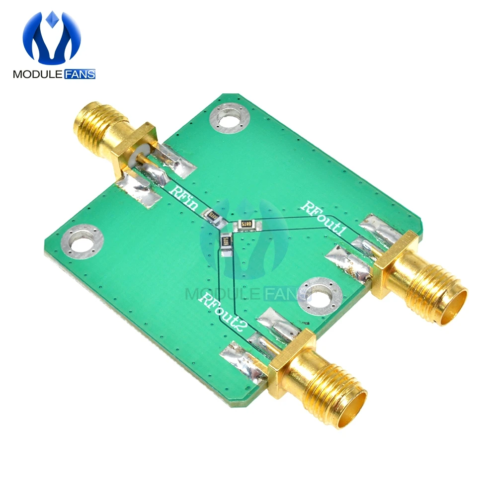 RF Mikrowelle Widerstand 6dB 50 Ohm RF Power Splitter Power Divider Splitter 1 Zu 2 Combiner SMA Radio Frequenz Teiler DC-5GHz – Detail 5