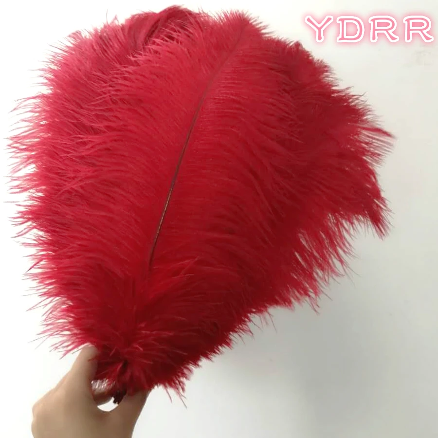 35-40 cm cheap ostrich feathers 100-1000 pieces one bag multi-colors available wedding feather ostrich for sale