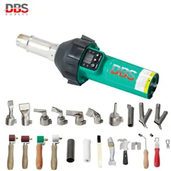 Plastic Hot Air Welding Gun PVC Hot Air Blower Hand Welding Tools Welding Torch 1600W with Digital Display DBS-310D