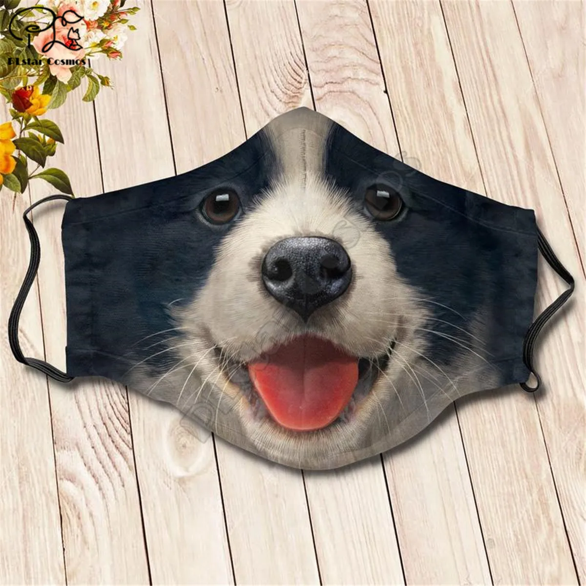 Hai Hund Katze 3d gedruckt Masken Halloween Party Masken Unisex Erwachsenen Kind Größe Spaß Rollenspiel Masken lustige Masken 01