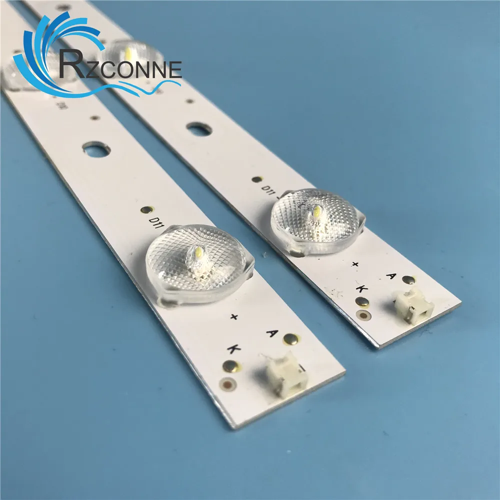 Imagem -04 - Tira de Luz de Fundo Led 808 mm 11 Lâmpadas para tv Lcd 40 40ce5100 40ce1130 Embutida