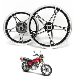 Motorcycle Aluminum Wheel for Haojue Suzuki Lifan Dayang Qingqi Qjmotor GN125 QJ125 HJ125-8 Front 1.60-18 Rear 2.15-16 Wheel Rim