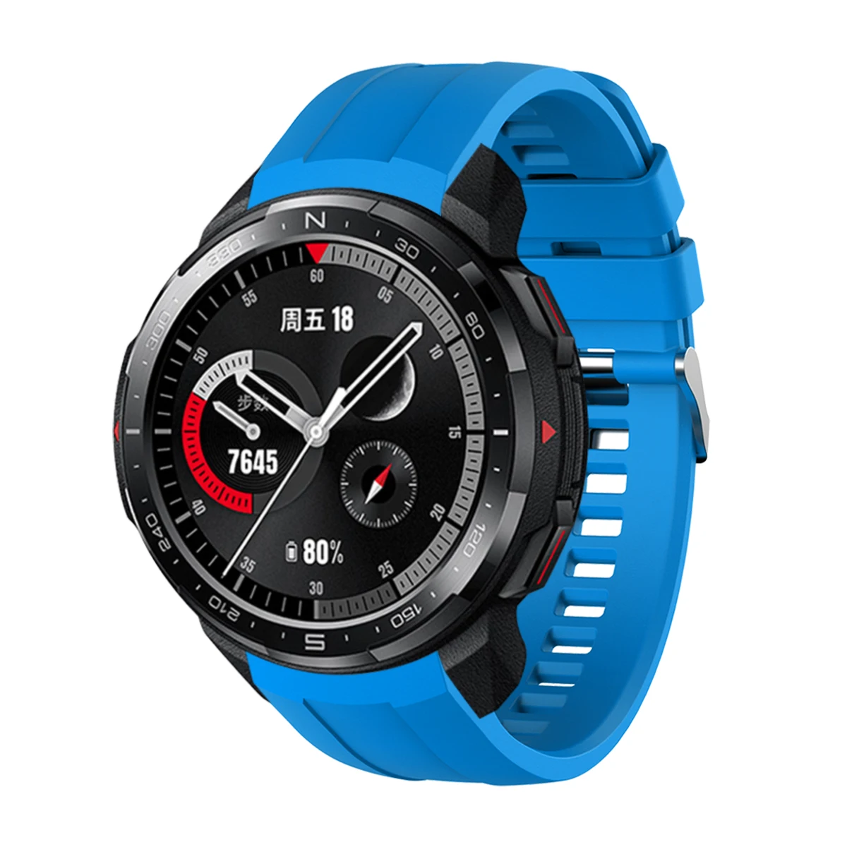 Bracelet de montre Sport en Silicone, 22mm, pour Huawei Honor GS Pro, qualité supérieure