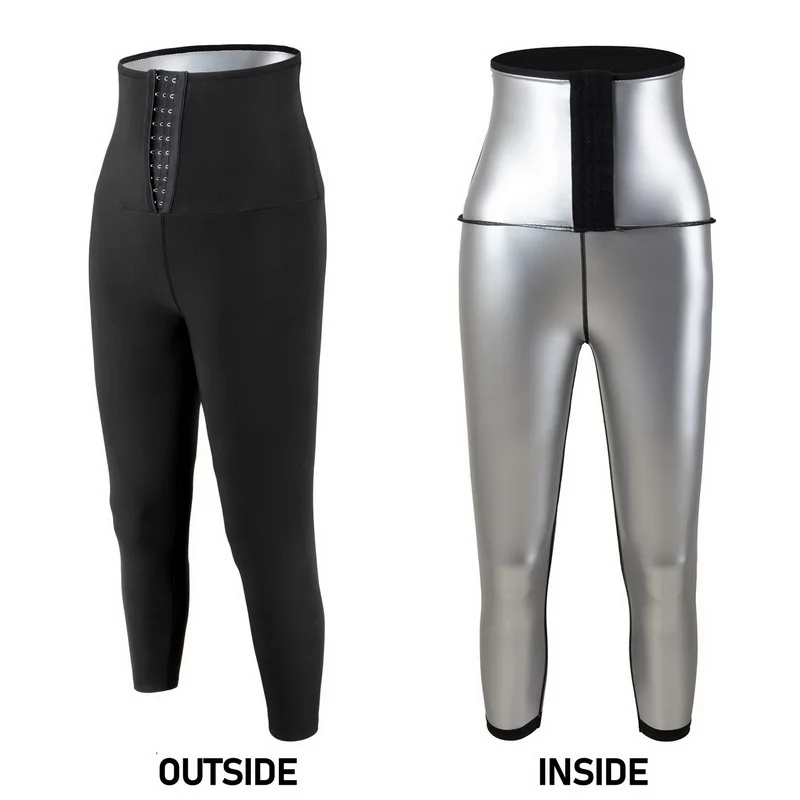 

Body Shaper Pants Sauna Shapers Hot Sweat Sauna Effect Slimming Pants Fitness Short Shapewear Workout Gym Leggings Fitness Pants