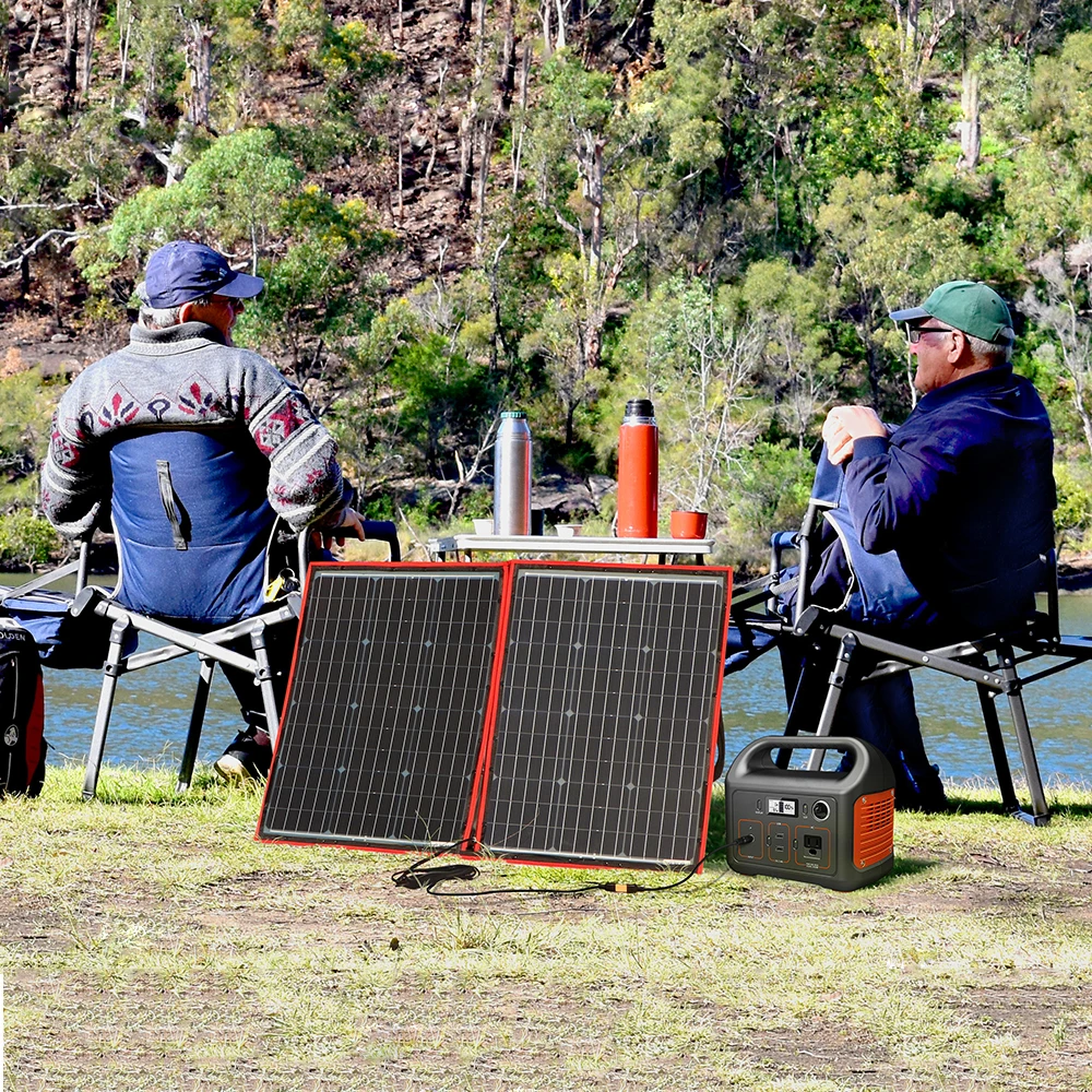 18V DOKIO składany panel solar 97-295W flexible panneau solaires For camping,telefon,łódź i 12V bateria portátil placa solar kit