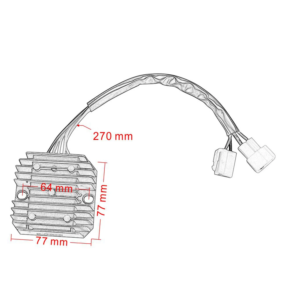 Regulator Rectifier For Hyosung GT 250 650 / GV 250 / GT250 GT650 Comet GT250R GT650R GT650S GV250 Aquila GV250N GD250N ST7 680