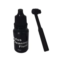 10ml Needle Solution Cleaner Turntable Stylus Cleaning Fluid Carbon Fiber Brush Record Player Cleaning Kit