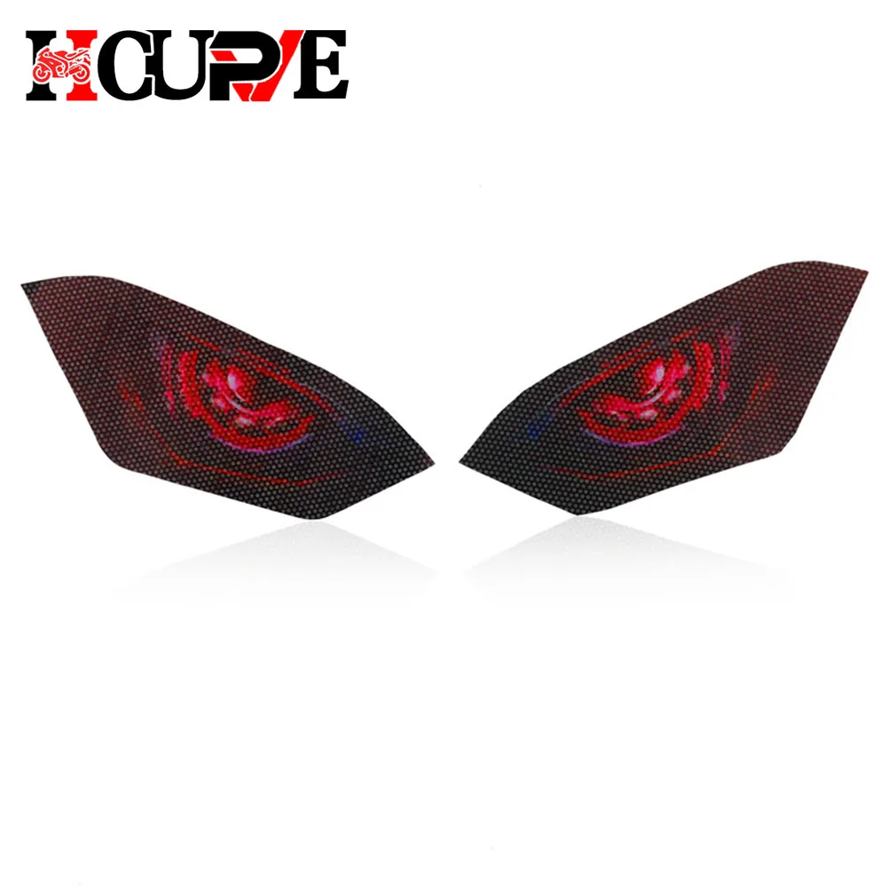 Motorfiets 3D Kuipje Koplamp Guard Sticker Hoofd Licht Bescherming Sticker Voor S1000RR S1000RR S1000RR 2019-2023