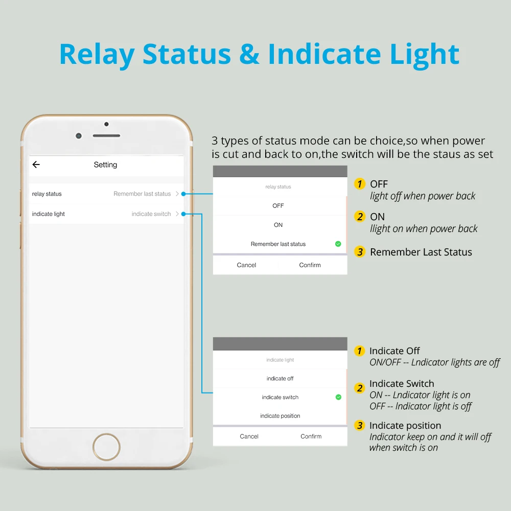 Zemismart Zigbee Inline Module Switch Work with Tuya Mini Light Switch 2 Gangs 2 Way Neutral Optional Alexa Google Home