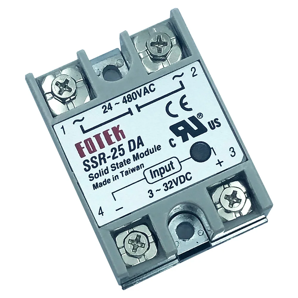 1pcs solid state relay SSR-15DA 8A SSR-10DA SSR-20DA SSR-25DA 5-24VDC TO 24-380V AC SSR 25DA 6-20mA