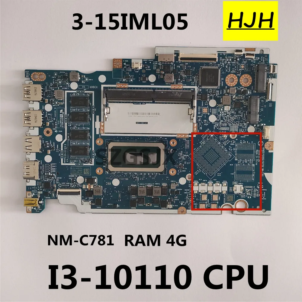 Placa-mãe Portátil para Lenovo Ideapad 315iml05 Nm-c781 I3-10110u Ram4gb Gráficos Integrados