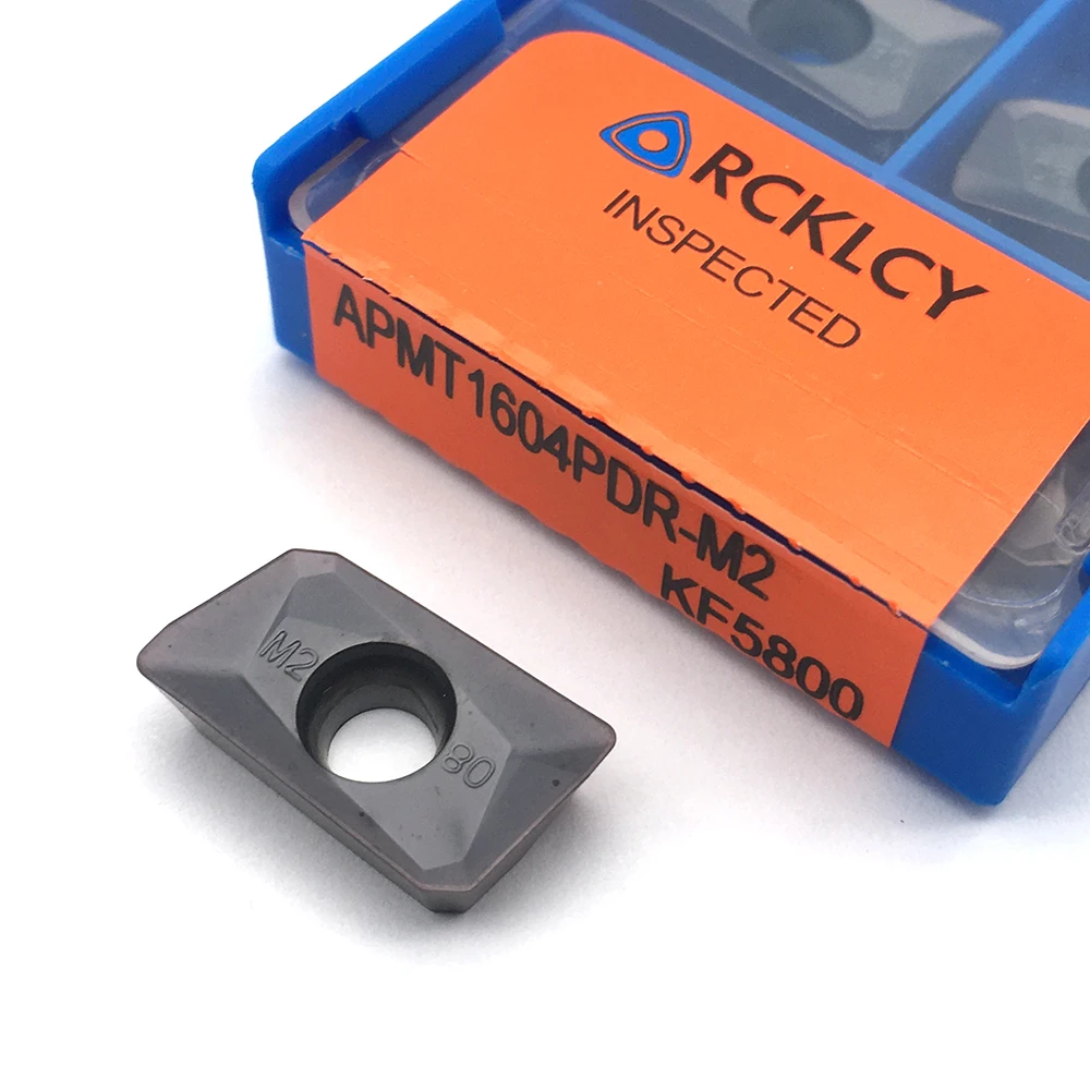10PCS APMT1135 APMT1604 H2 M2 KF5800 PC5300Carbide inserts face mill turning tools Cutter Milling CNC Tools