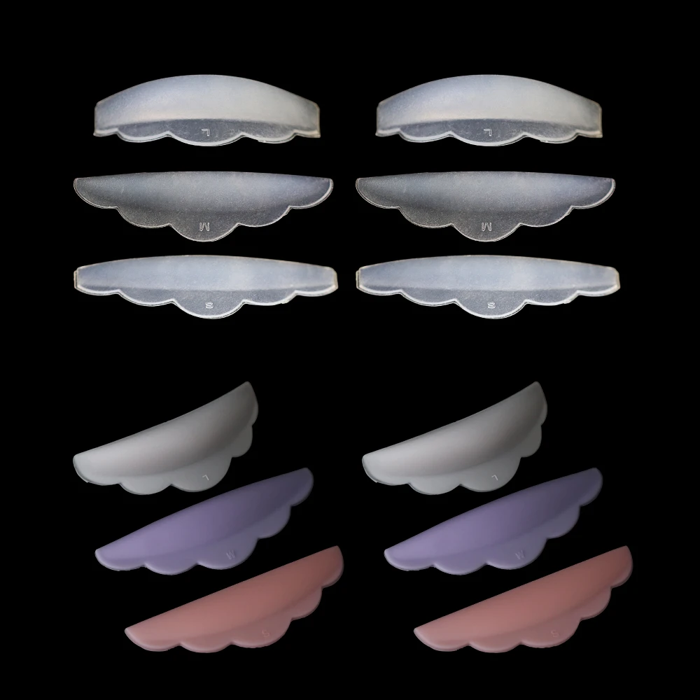 Zdjęcie 4: GLAMLASH 6 sztuk zestaw do podnoszenia rzęs podkładki silikonowe sztuczne rzęsy do przedłużania podnoszenia trwałe zestaw narzędzi rzęs lokówki Curl tarcze klocki