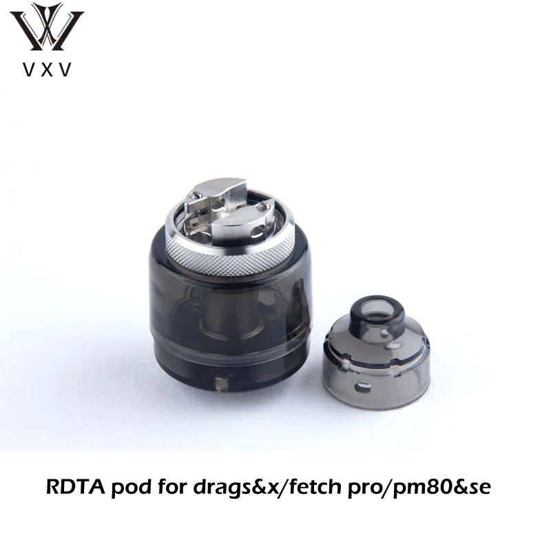 VXV-인기 판매 Soulmate RDTA 포드 510 스레드, Target pm80 pm80 SE Fetch Pro Voopoo Drag x/ Drag s DIY 전자 담배 분무기 탱크 Vape